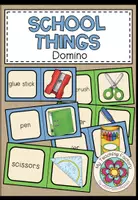Vista previa - Juegos / Gamificación - SCHOOL THINGS - Domino (2 Games) - Portada