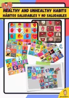 Vista previa - Juegos / Gamificación - Gymkana Healthy habits /hábitos saludables - Portada