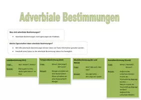 Aperçu - Feuilles d'exercices - Allemand: Former et déterminer des propositions adverbiales / Adverbialsätze bilden und bestimmen - Page 3