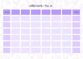 Vorschau - Arbeitsblätter - WORD GAME - Seite 3