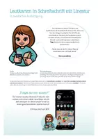 Vorschau - Fördermaterial/Inklusion - Materialpaket: Lautkarten in Druck- und Schreibschrift - mit Lineatur - Seite 2
