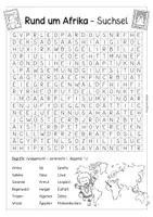 Vorschau - Arbeitsblätter - Wachsendes Suchsel Paket (136 Buchstabengitter für die Grundschule) - Seite 1