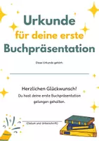 Vorschau - Anderer Materialtyp - Urkunde (erste) Buchpräsentation - Seite 1