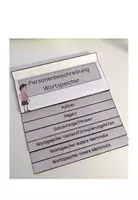Vista previa - Hojas de trabajo - Personenbeschreibung Flipbook/Descripción personal - página 2