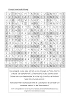 Vorschau - Arbeitsblätter - Rund um Asien - Suchsel (Buchstabengitter) - Seite 1