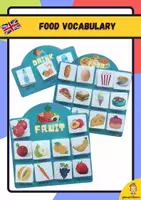 Vista previa - Juegos / Gamificación - Vocabulary: Food - Portada