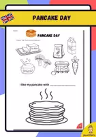 Vista previa - Hojas de trabajo - PANCAKE DAY - Portada