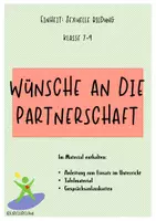 Vorschau - Stundenentwürfe - Sexuelle Bildung: Wünsche an eine Partnerschaft (Gesprächsanlasskarten) - Deckblatt
