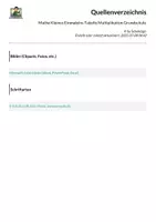 Vorschau - Arbeitsblätter - Mathe Kleines Einmaleins Tabelle Multiplikation Grundschule - Seite 3