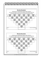 Vorschau - Arbeitsblätter - "MATHELOGIE" - KOSTENLOS (nicht nur zur Weihnachtszeit) - "Mathelogie" Klasse 3-4 (Rechen-Pyramiden) - Seite 2