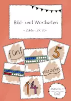 Vorschau - Spiele - Merkspiel / Zuordnungsspiel Zahlen ZR 20 - DaZ/ Mathe Klasse 1 - Merk es dir! - Deckblatt