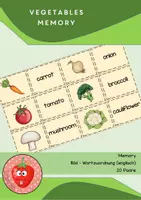 Vorschau - Spiele - Vegetables Memory® - Deckblatt