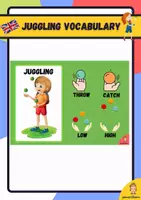 Vista previa - Juegos / Gamificación - Physical Education: Juggling vocabulary - Portada