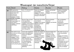 Vorschau - Spiele - Materialpaket: Wissensspiele zur Wiederholung im naturwissenschaftlichen Unterricht, editierbar - Seite 3