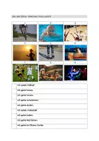 Vorschau - Arbeitsblätter - DaZ A1: 7 Arbeitsblätter Thema Sport - Seite 1