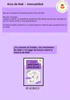 Vista previa - Manualidades / Dibujos para colorear - Arca de Noé - manualidad - página 1