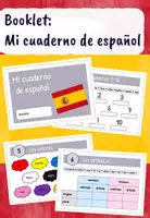 Vorschau - Arbeitsblätter - Booklet: Mi cuaderno de español - Seite 1