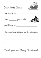 Vorschau - Spiele - Dear Santa: Vorlagen für Wunschzettel (Christmas) - Seite 1