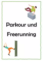 Vorschau - Arbeitsblätter - Parkour Entwerfen von Hindernissen mit Kästen und Bänken - Deckblatt