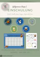 Vorschau - Poster - Einschulung (Wimpel, Willkommensschilder etc.) - Deckblatt