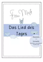 Vorschau - Bildkarten - Lied des Tages -Tafelmaterial - Deckblatt