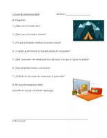 Aperçu - Texte - La casa de vacaciones ideal Lectura : Espagnol / Texte - Page 2