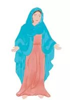 Vorschau - Poster - Maria/Josef/Elisabeth/Zacharias/Johannes/Engel - Weihnachten - Seite 1