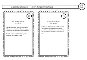 Vorschau - Arbeitsblätter - Ballade Schreibanlass Der Zauberlehrling Brief & Tagebuch - Seite 3