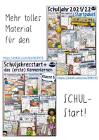 Vorschau - Mal- und Bastelvorlagen - Guten Schulstart (alle Klassen) - Schokolinsen Geschenk / Gruß - Seite 3