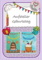Vista previa - Decoración del aula - Geburtstag feiern - Bilderrahmen Geburtstagskind - Portada