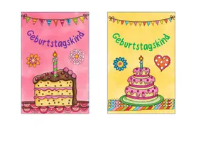 Vista previa - Decoración del aula - Geburtstag feiern - Bilderrahmen Geburtstagskind - página 2