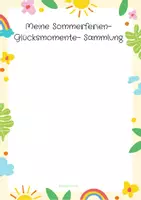 Vorschau - Arbeitsblätter - Sommerferien Glücksmomente Sammlung - Seite 2