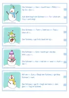 Vorschau - Spiele - Winterliche Leseklammerkarten - Seite 1