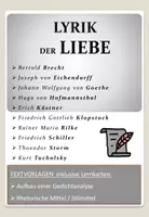 Aperçu - Expériences - Lyrik: Liebeslyrik - Gedichtanalyse - Page 1
