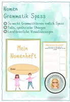 Vorschau - Arbeitsblätter - Nomen Themenheft - Deckblatt