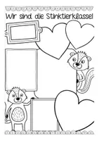 Vorschau - Arbeitsblätter - Klassenvorstellung Sketchnotes - Stinktierklasse Grundschule - Seite 3
