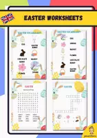 Vista previa - Hojas de trabajo - EASTER WORKSHEETS - Portada