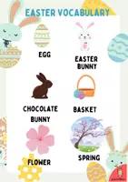 Vista previa - Hojas de trabajo - EASTER WORKSHEETS - página 1