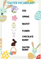 Vista previa - Hojas de trabajo - EASTER WORKSHEETS - página 2