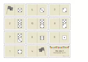 Vorschau - Spiele - XL-Materialpaket: Rechendomino Klasse 1 - Seite 2