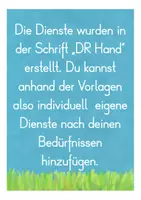 Vorschau - Aufgabenkarten - Klassendienste - Stinktierklasse Grundschule Klassentier Stinktier - Seite 1