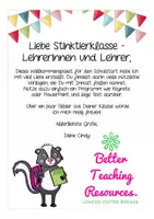 Vorschau - Arbeitsblätter - Materialpaket für den Schulanfang - Stinktierklasse - Seite 1