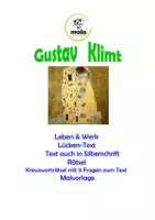 Aperçu - Affichage - Gustav Klimt – Leben und Werk - Allemand - Page de couverture