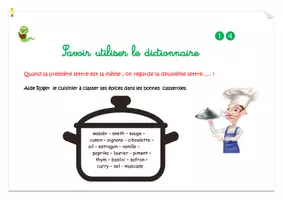 Aperçu - Apprentissages en autonomie - Français Orthographe Savoir utiliser le dictionnaire P3 - Page de couverture