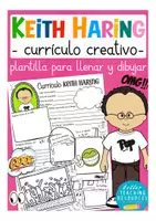 Vista previa - Unidades / Secuencias / Situaciones de Aprendizaje - Keith Haring ARTE - currículo creativo - artistas / pintores famosos - Portada