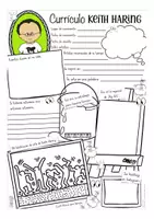 Vista previa - Unidades / Secuencias / Situaciones de Aprendizaje - Keith Haring ARTE - currículo creativo - artistas / pintores famosos - página 2