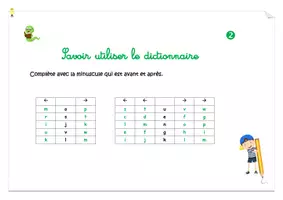 Aperçu - Apprentissages en autonomie - Françai : Orthographe savoir utiliser le dico correctif P3 - Page 2