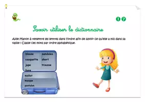 Aperçu - Apprentissages en autonomie - Françai : Orthographe savoir utiliser le dico correctif P3 - Page de couverture
