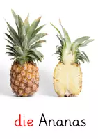 Vorschau - Fördermaterial/Inklusion - Obst Bildkarten - Seite 3