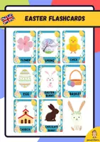 Vista previa - Tarjetas / Manipulativos - EASTER FLASHCARDS - Portada